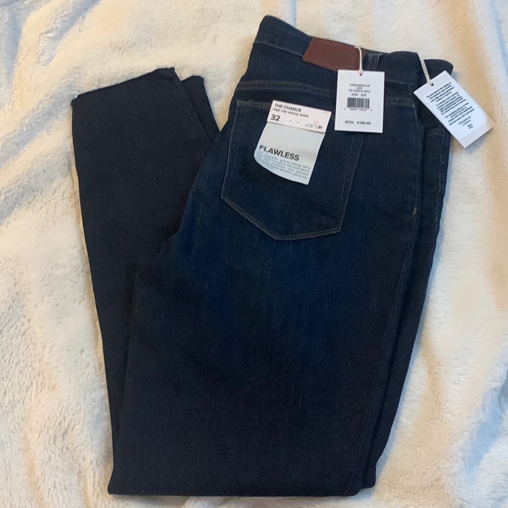 Joe’s Jeans Flawless “The Charlie” high rise skinny ankle jeans size 32 NWT